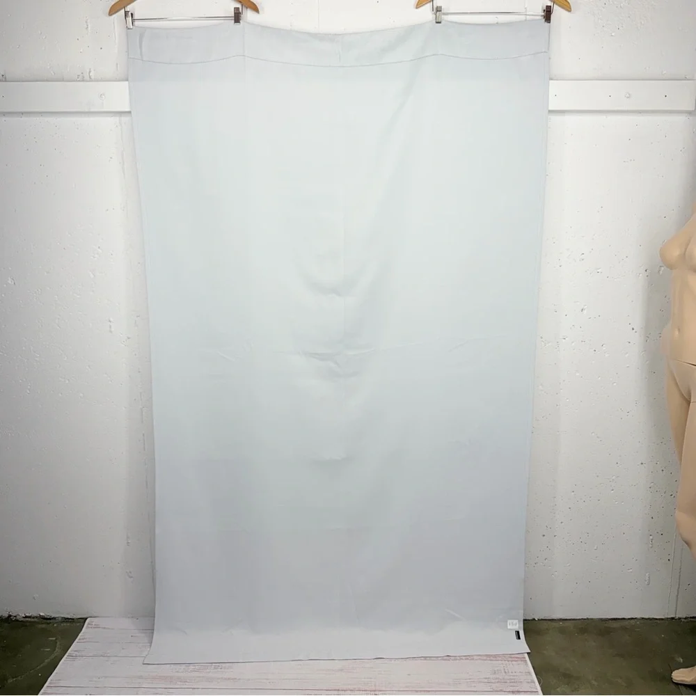 Society6 Set of 2 Purple and Gray Blackout Curtains 50 x 82”